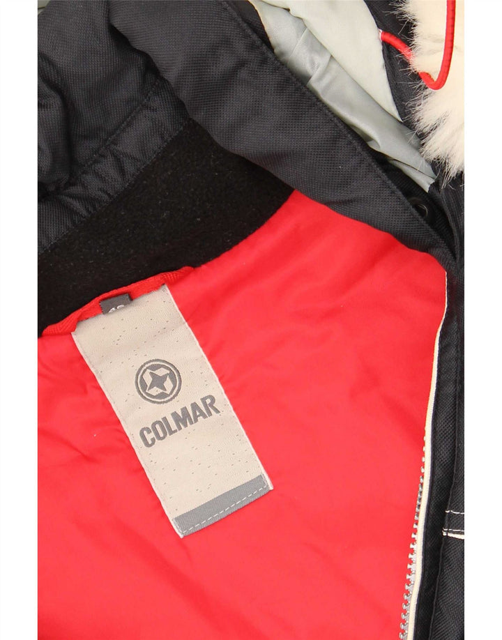 Giacca da sci con cappuccio da uomo Colmar IT 46 Small Black Colourblock