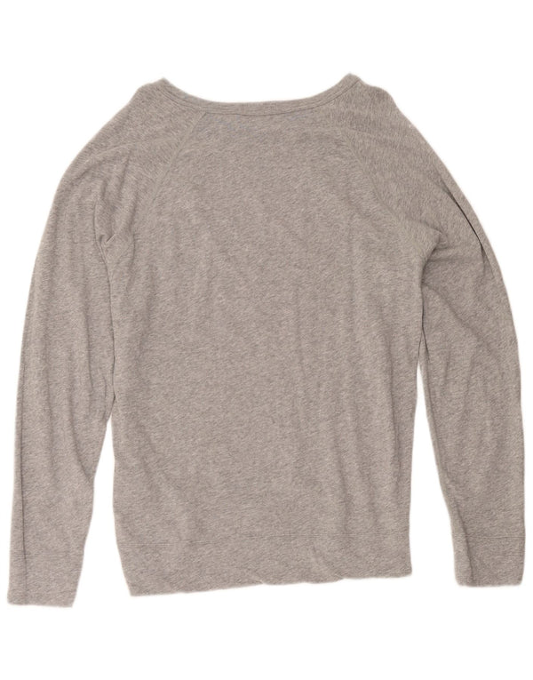 Polo Ralph Lauren Felpa da uomo Maglione grande cotone chiazzato grigio