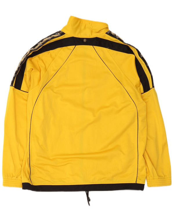Giacca da ginnastica grafica da uomo Asics, colore giallo medio