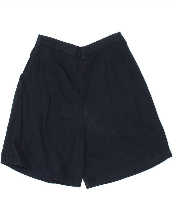 REEBOK Womens Chino Shorts UK 12 Medium W26 Navy Blue Cotton Vintage Reebok and Second-Hand Reebok from Messina Hembry 