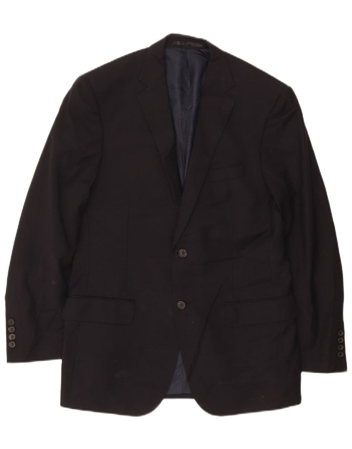 Giacca blazer autografa da uomo Marks & Spencer UK 38 medio blu navy
