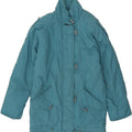MARCEL CLAIR Womens Military Oversized Padded Coat EU 38 Medium Blue Vintage Marcel Clair and Second-Hand Marcel Clair from Messina Hembry 