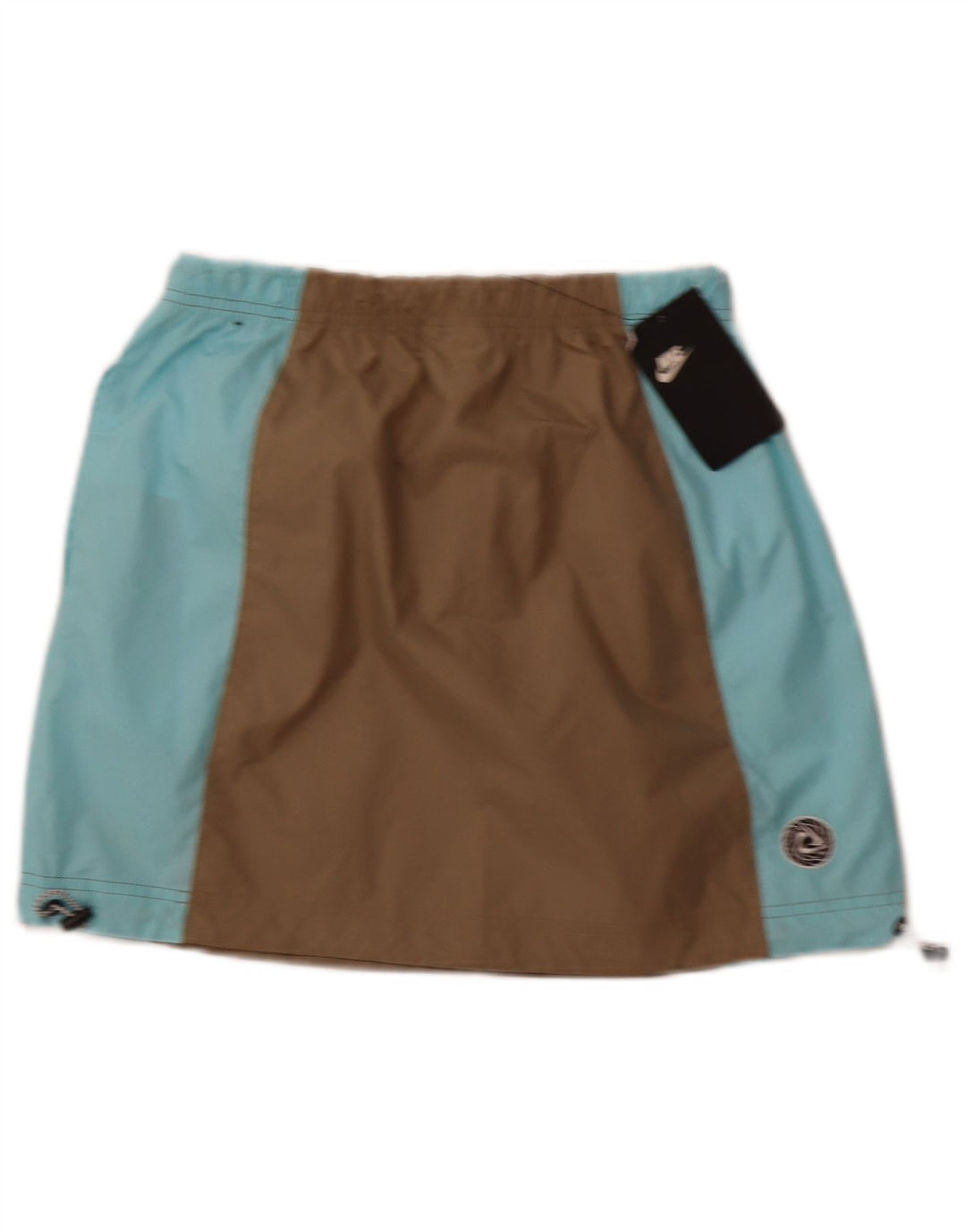 Nike Womens Skirt UK 6 XS  Khaki Colourblock Polyester