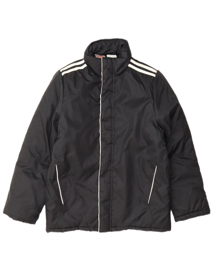 Giacca imbottita Adidas da ragazzo 11-12 anni in nylon nero