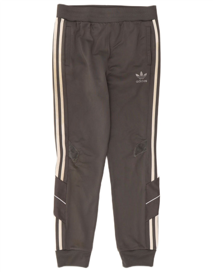 Pantaloni da tuta ADIDAS da ragazzo Joggers 11-12 anni Poliestere grigio