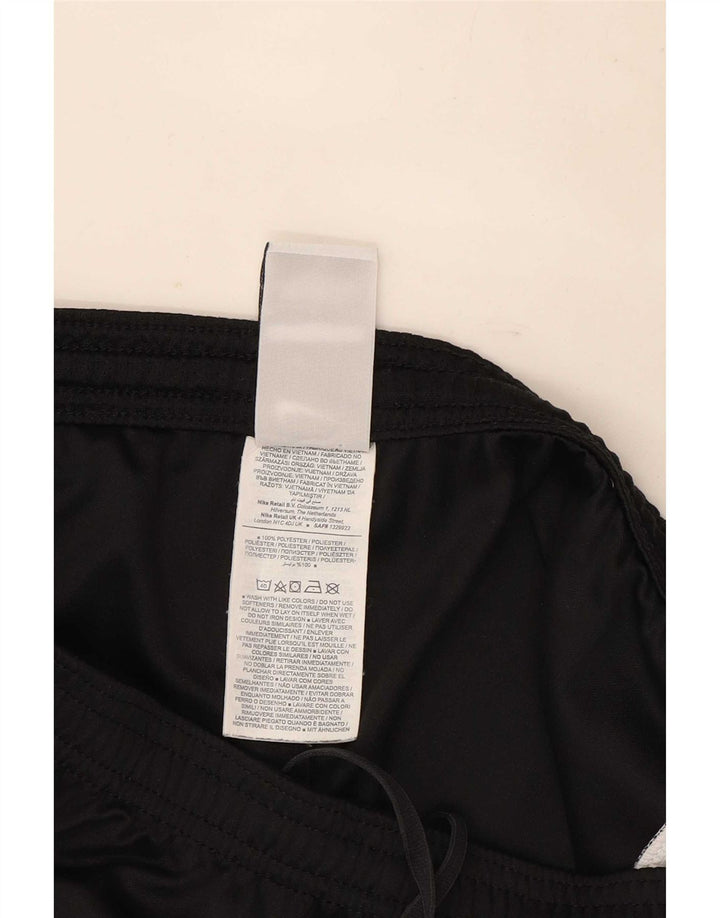 Pantaloncini sportivi Nike Dri Fit Slim Fit da uomo, poliestere color block medio nero