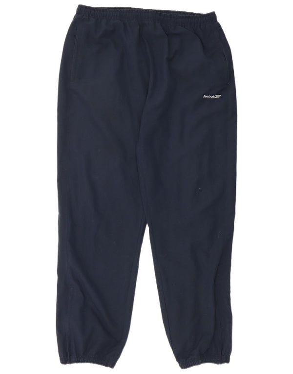 Pantaloni da tuta da uomo Reebok Joggers XL Blu Navy Poliestere