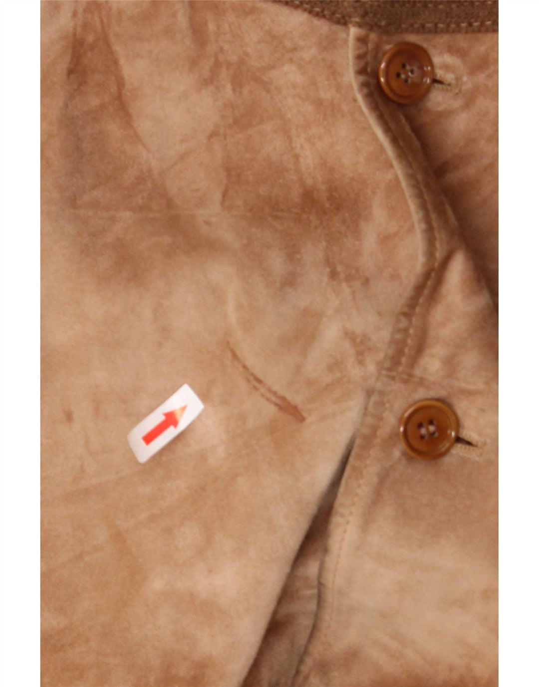 Giacca vintage in pelle scamosciata da uomo UK 38 Marrone medio