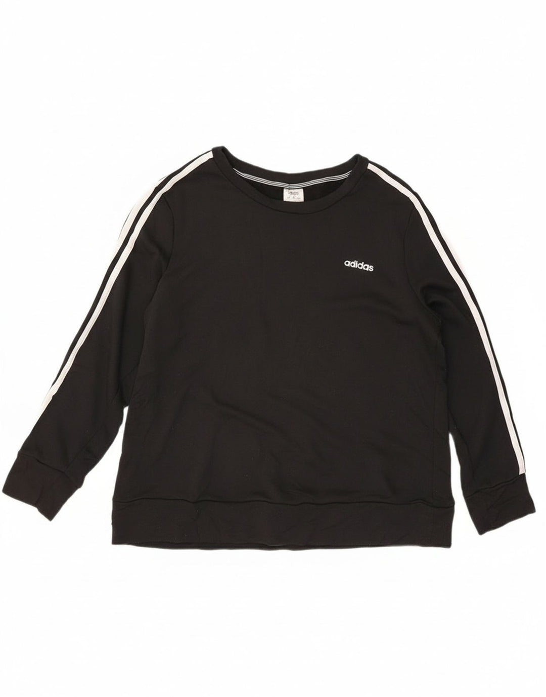 Felpa Adidas Climalite da donna Jumper UK 20/22 XL Poliestere nero