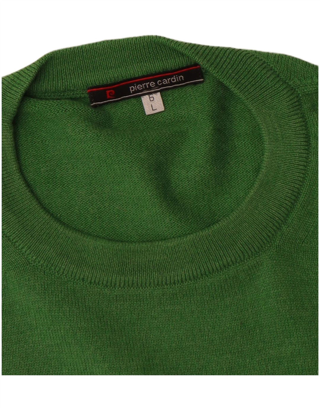 Maglione maglione girocollo da uomo Pierre Cardin grande verde
