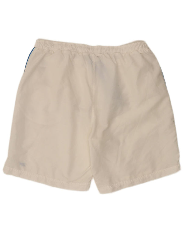 Pantaloncini sportivi Reebok da uomo XL bianchi in poliestere