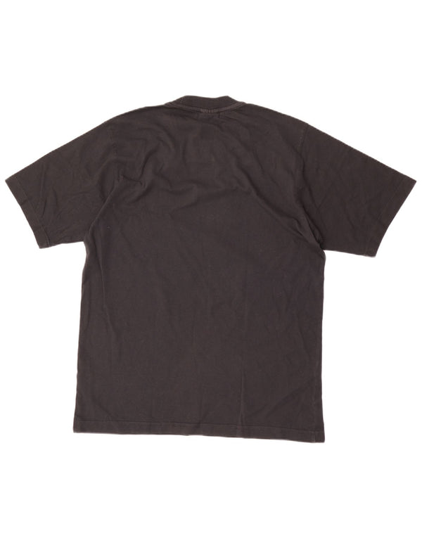 T-shirt Adidas da uomo Top Small in cotone nero