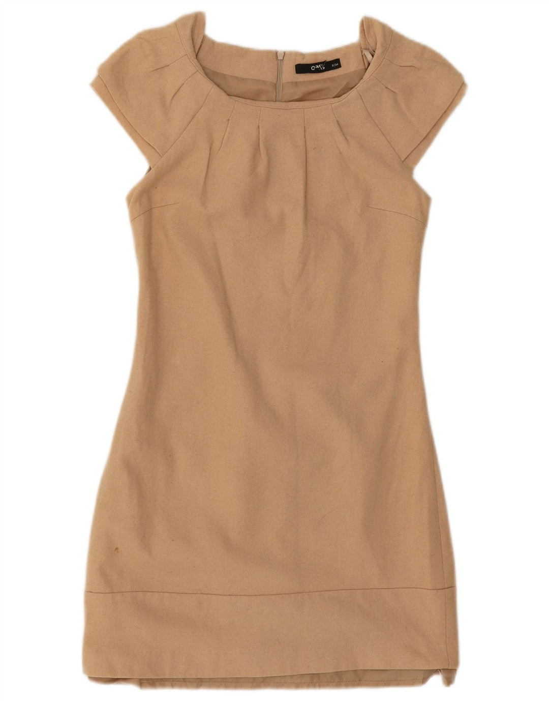 Abito tubino da donna Oasis UK 8 piccolo in lana beige
