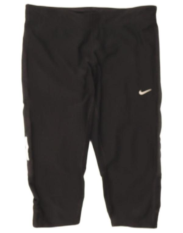 Leggings Nike Dri Fit Capri da donna UK 12 medio nero