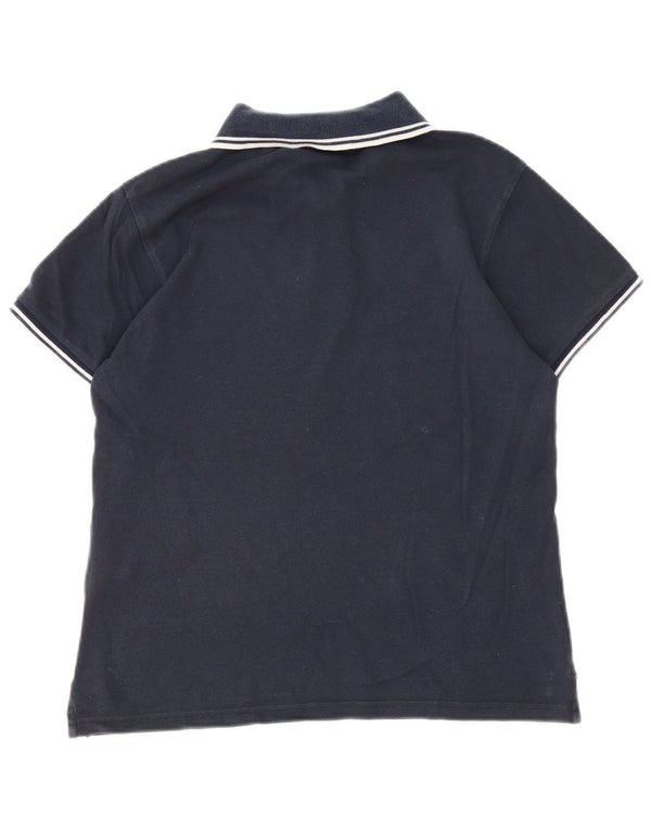 Polo North Sails da Ragazzo 13-14 Anni in Cotone a Righe Blu Navy