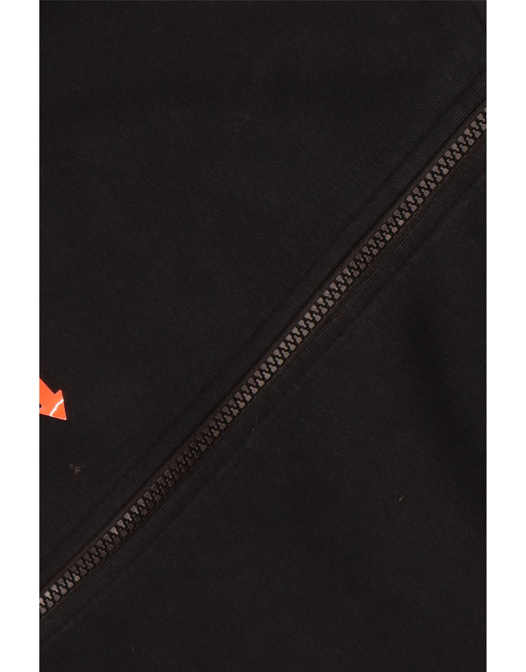 Maglione con cappuccio e zip da uomo NIKE in cotone nero medio