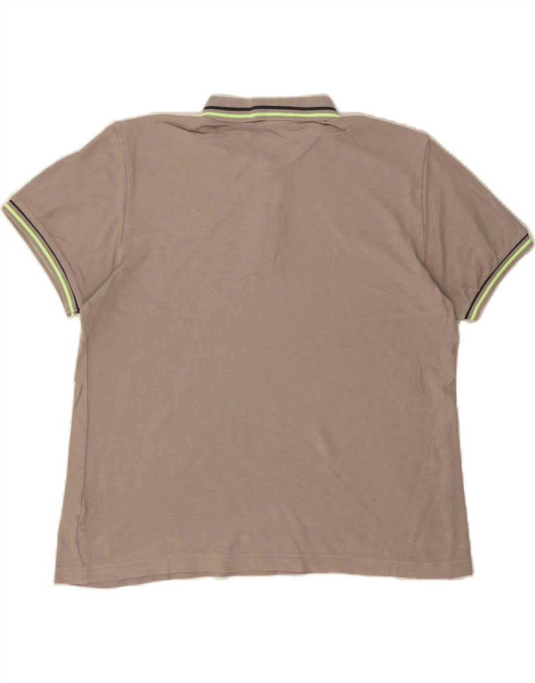 LOTTO Mens Polo Shirt XL Grey Cotton Vintage Lotto and Second-Hand Lotto from Messina Hembry 