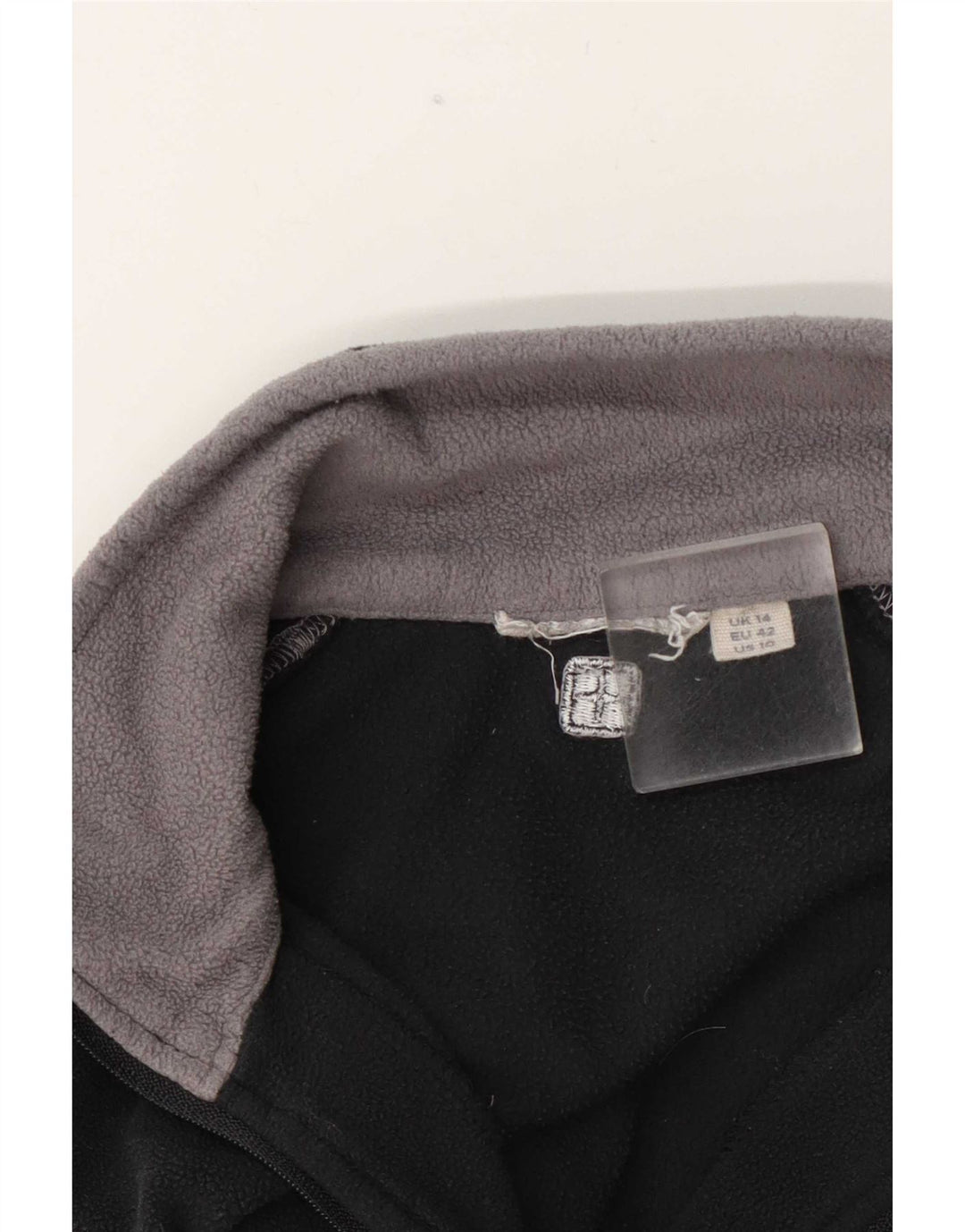 Maglione in pile da donna con collo e zip Mountain Warehouse UK 14 Large Grigio