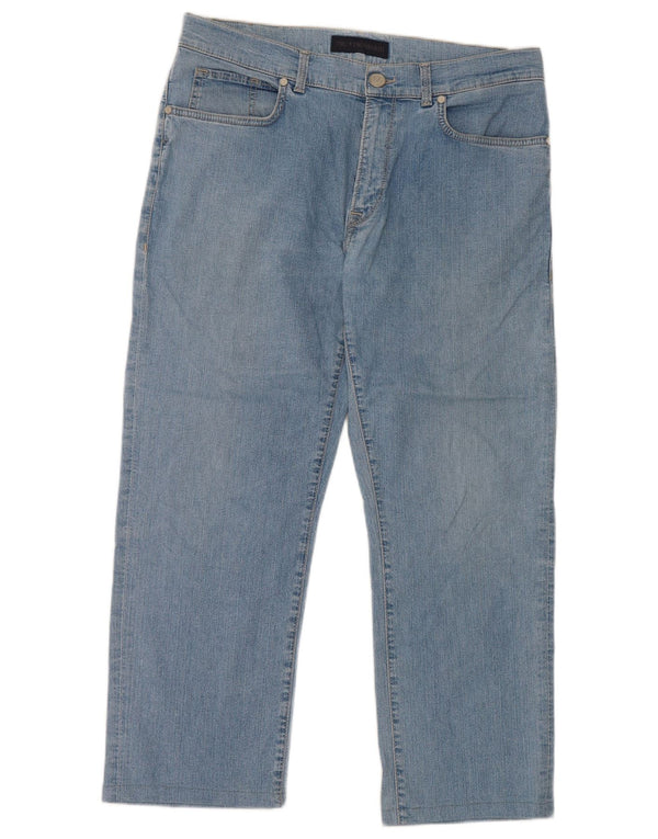 Jeans Cropped Donna Trussardi W33 L25 Blu