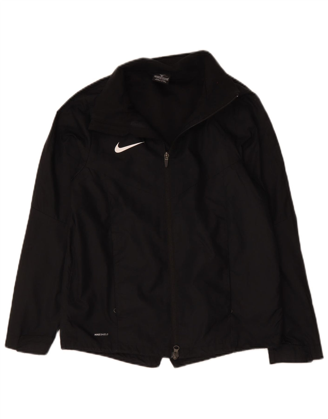 Giacca da tuta Nike da ragazzo, 12-13 anni, grande, nera, in poliestere