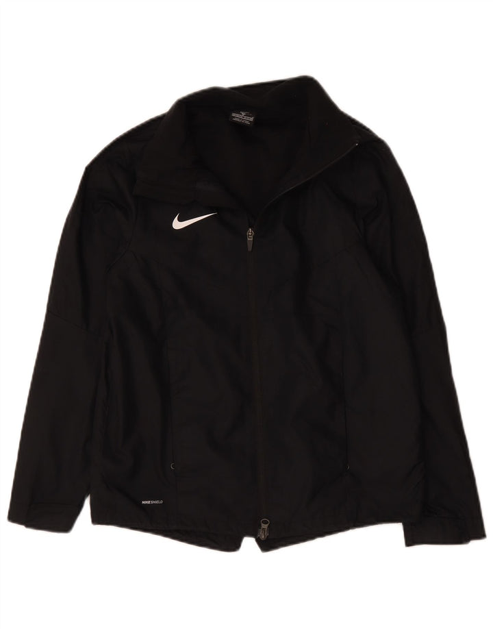 Giacca da tuta Nike da ragazzo, 12-13 anni, grande, nera, in poliestere