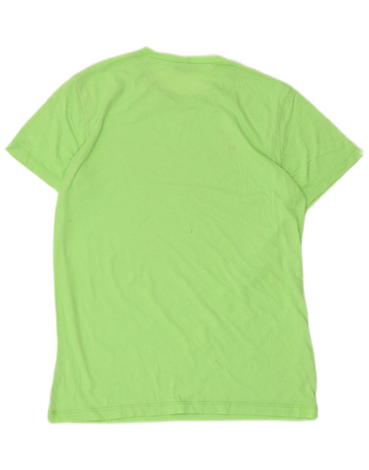 T-shirt grafica da donna Benetton Top UK 12 verde medio