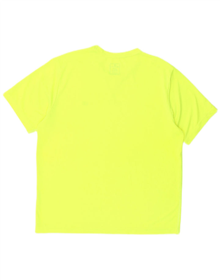 T-shirt da uomo Champion Top grande gialla