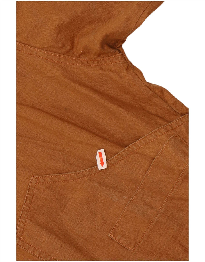 Giubbotto bomber vintage da donna IT 44 marrone medio