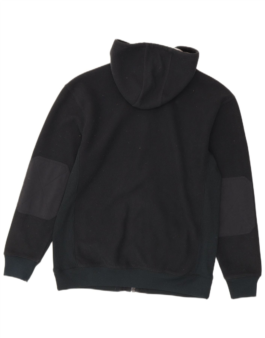Maglione con cappuccio e zip da uomo Timberland piccolo in poliestere nero