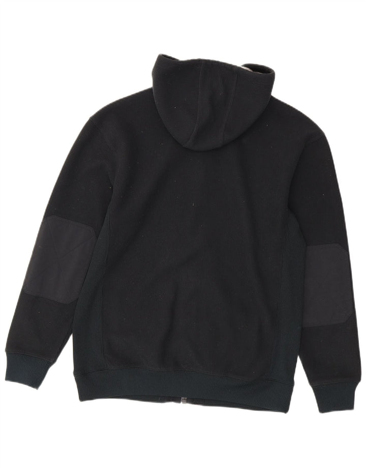Maglione con cappuccio e zip da uomo Timberland piccolo in poliestere nero