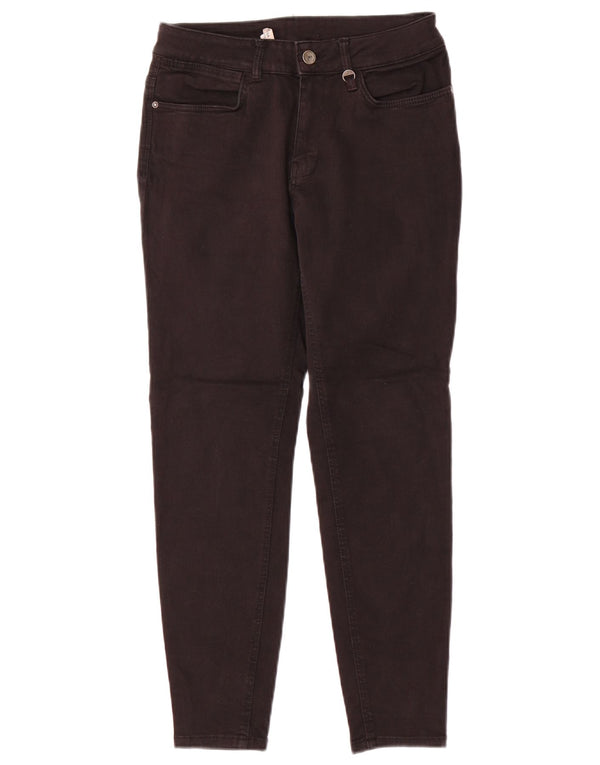 Jeans skinny corti da donna Zara EU 38 piccoli W28 L25 neri