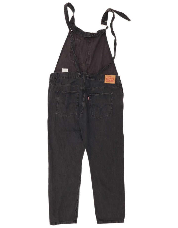 Levi's Salopette da uomo Slim Jeans Large W36 L28 Cotone grigio