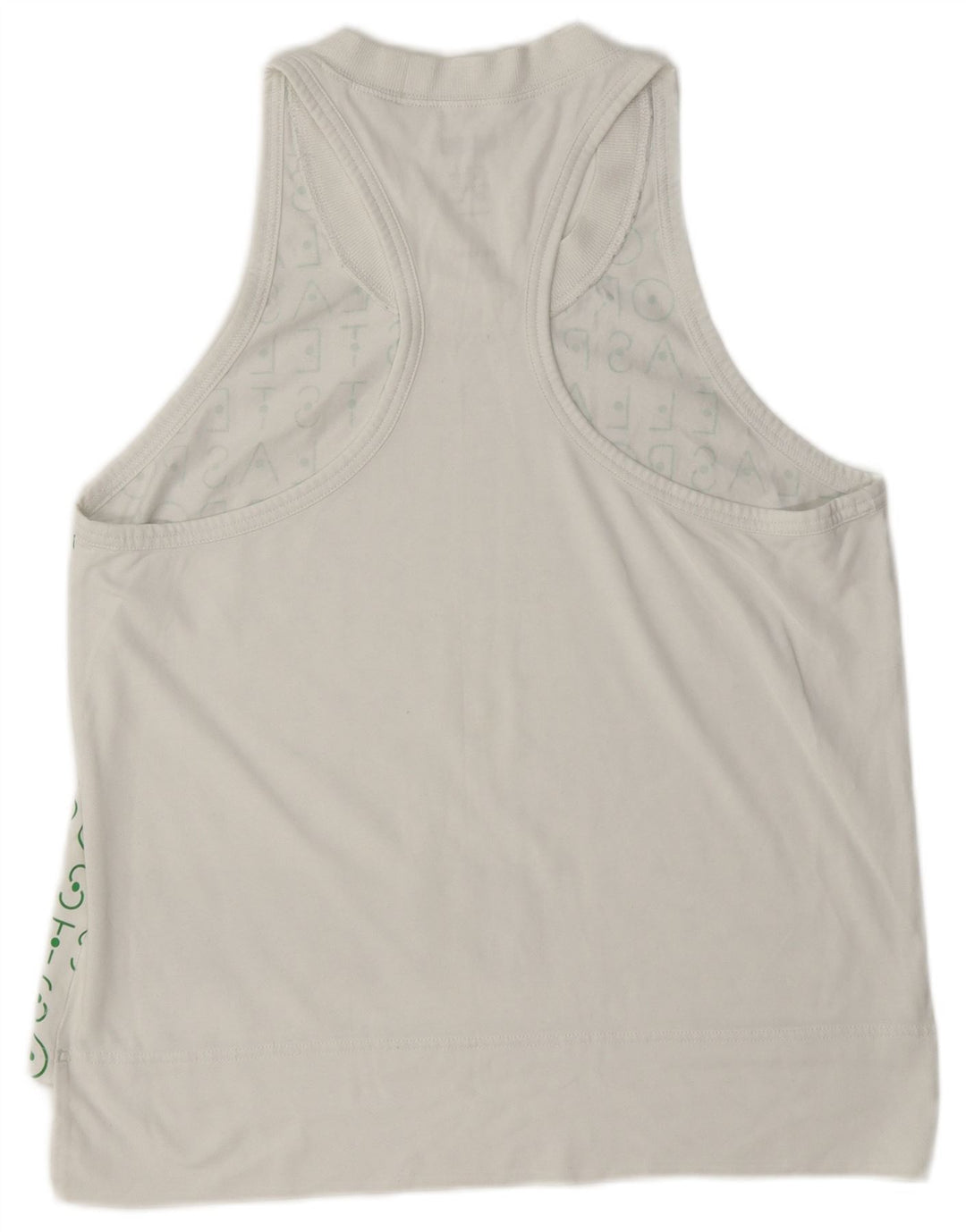 Canotta Adidas Stella Graphic da donna UK 12/14 Medio Bianco