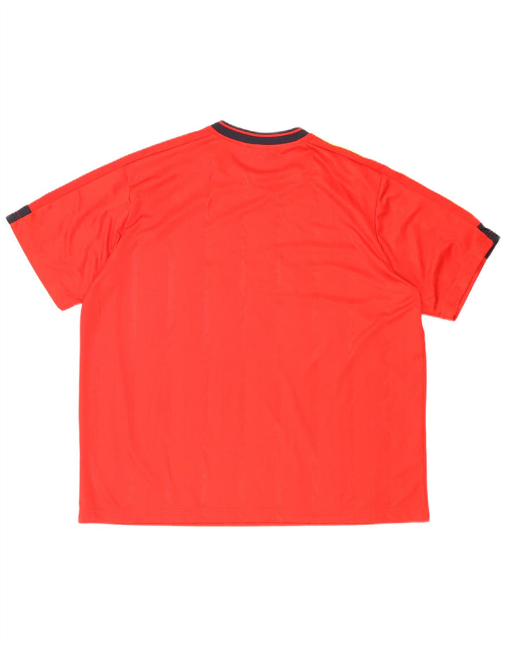 T-shirt grafica da uomo Adidas Top 2XL rossa
