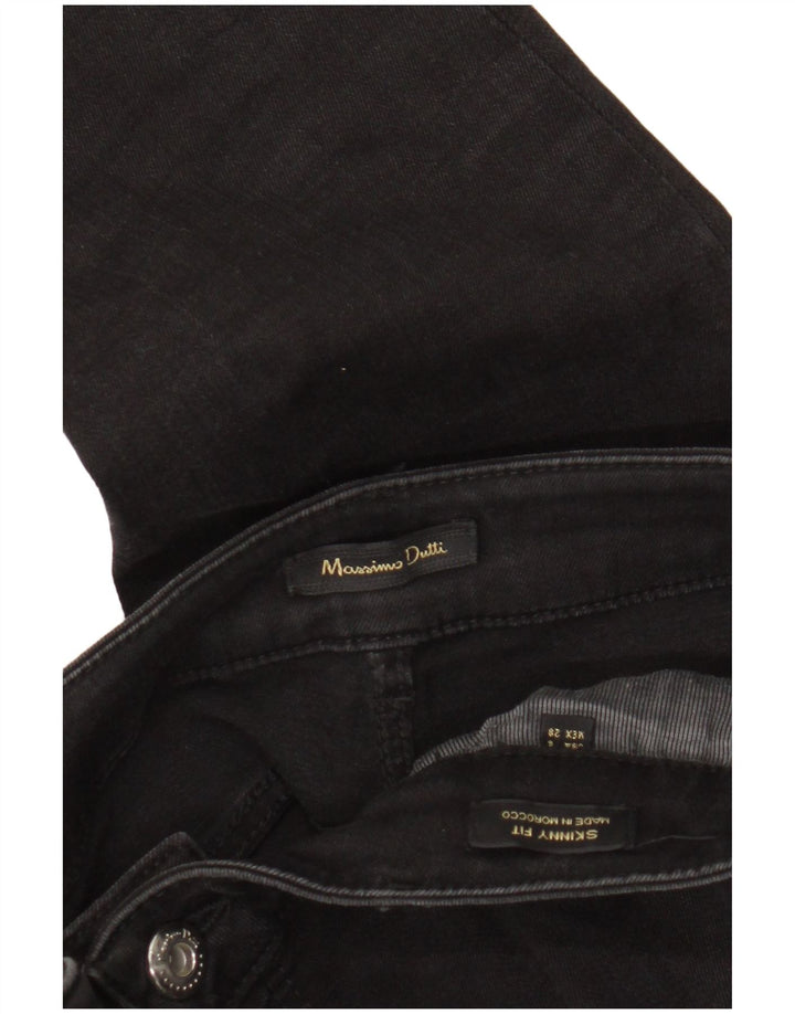 Jeans skinny da donna Massimo Dutti EU 38 Small W28 L30 Nero