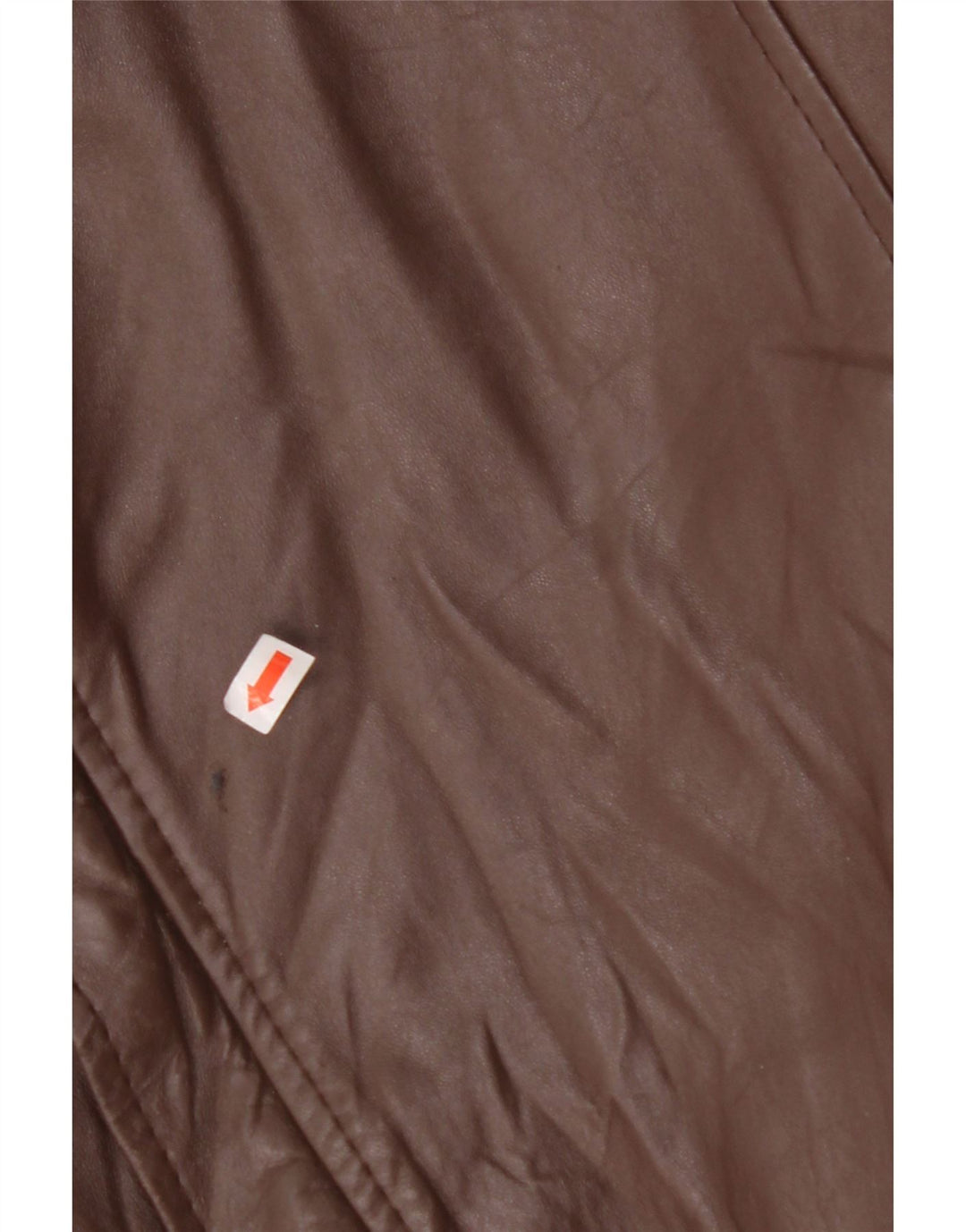 Giacca in pelle da uomo VINTAGE IT 56 3XL Marrone
