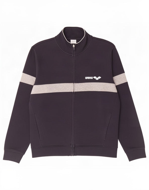 Giacca da tuta da uomo Arena 2XL in cotone color block blu navy