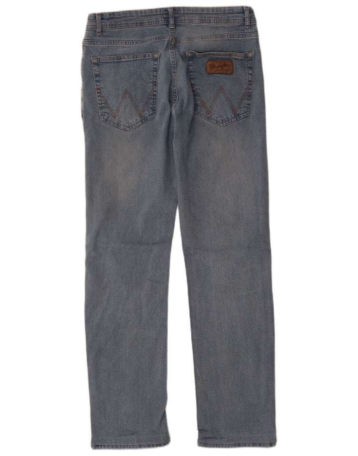 Jeans dritti da uomo Wrangler W34 L31 cotone blu