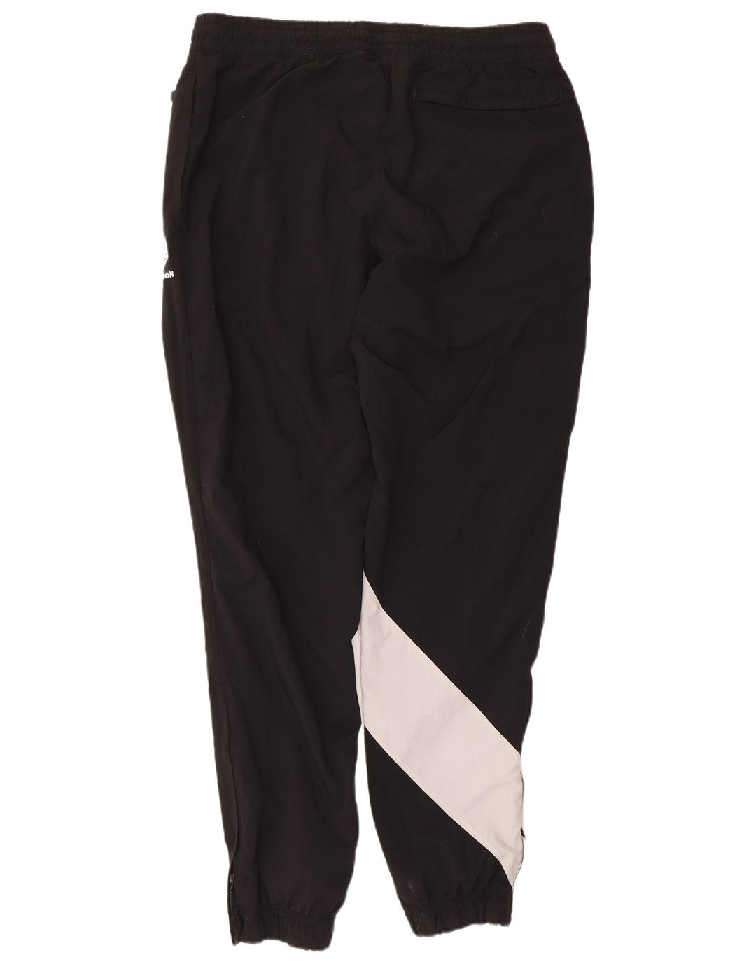 Pantaloni da tuta da uomo Reebok Joggers XL Poliestere color block nero