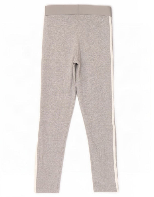 Leggings Adidas Donna UK 8/10 Piccolo Grigio