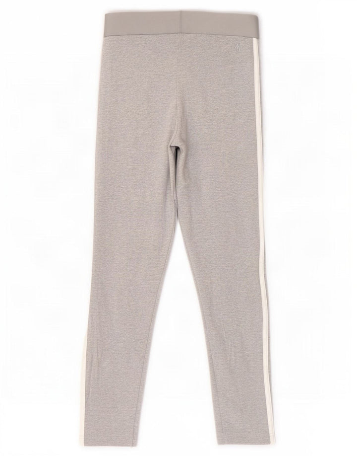 Leggings Adidas Donna UK 8/10 Piccolo Grigio