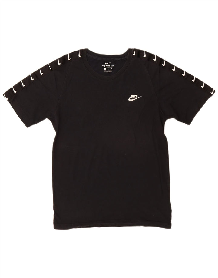 T-shirt grafica da uomo Nike Top Small in cotone nero
