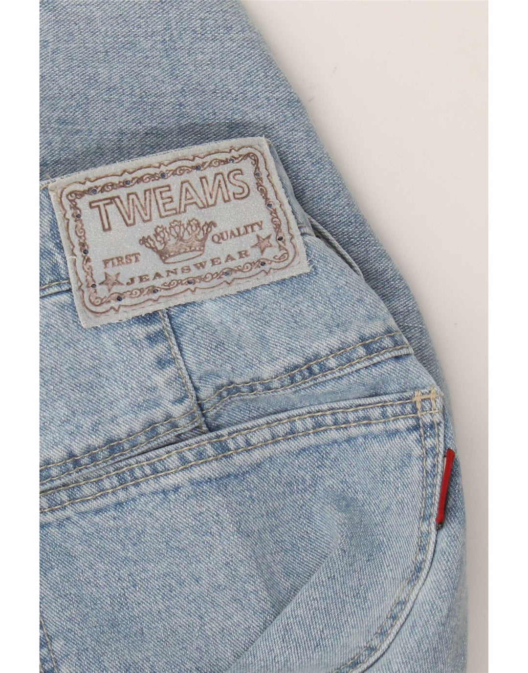 Jeans affusolati vintage da donna W28 L30 Blu