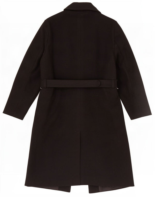 Cappotto da donna Marks & Spencer UK 16 grande poliestere nero
