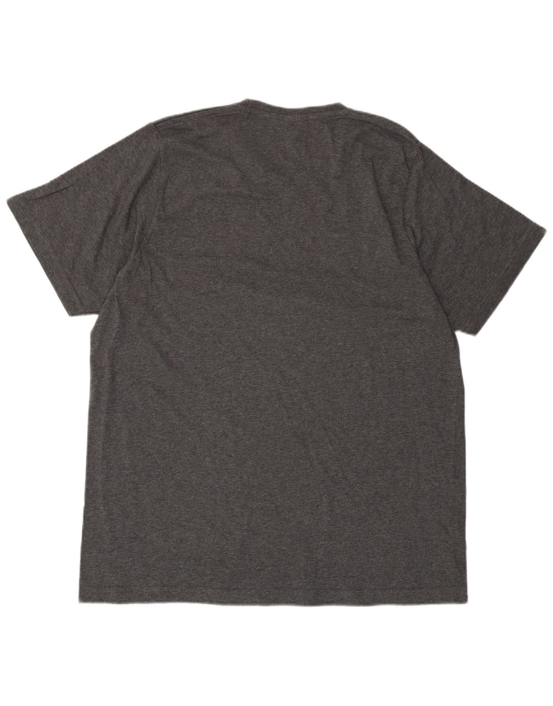 T-shirt grafica da uomo Adidas Top grande in cotone grigio