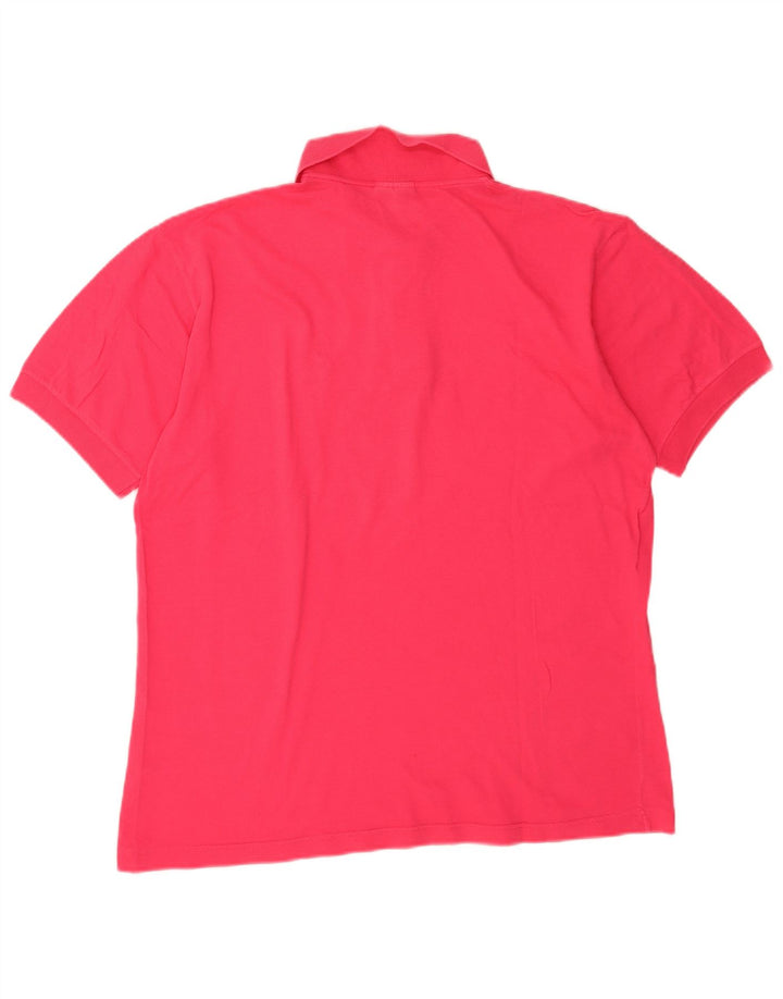 Polo Uomo Sergio Tacchini Grande Rosa In Cotone