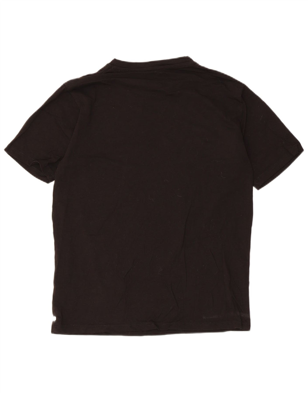 T-shirt da uomo Gas Top in cotone nero medio