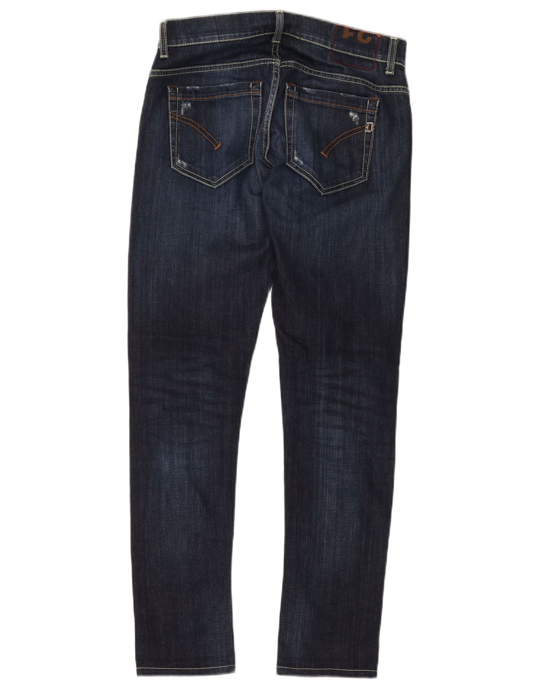 Jeans slim da uomo Dondup W31 L30 in cotone blu navy