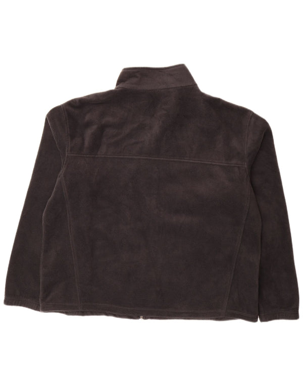 Giacca in pile da uomo COLUMBIA UK 44 2XL Poliestere nero