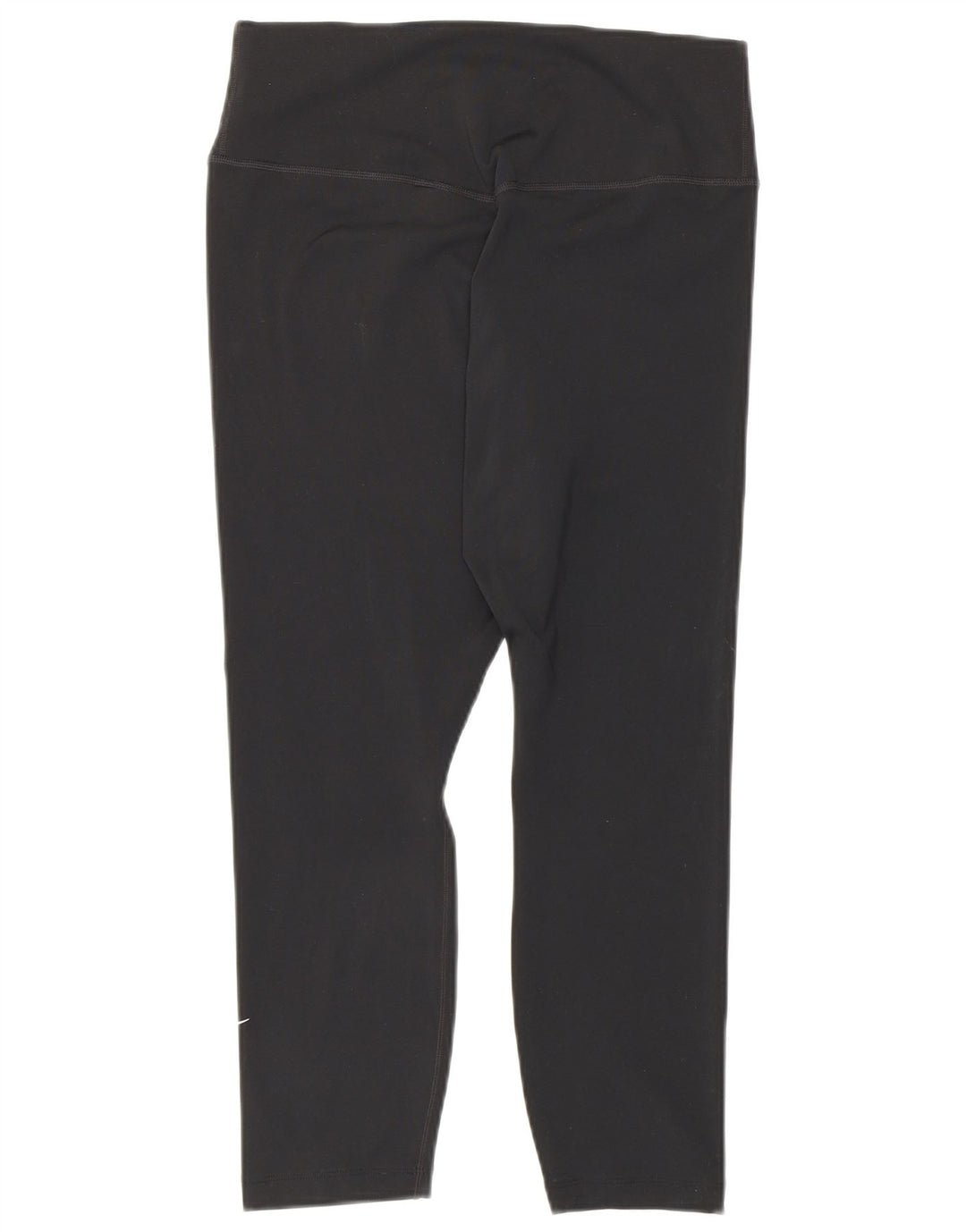 Leggings Nike Dri Fit Capri da donna UK 12 medio nero poliestere